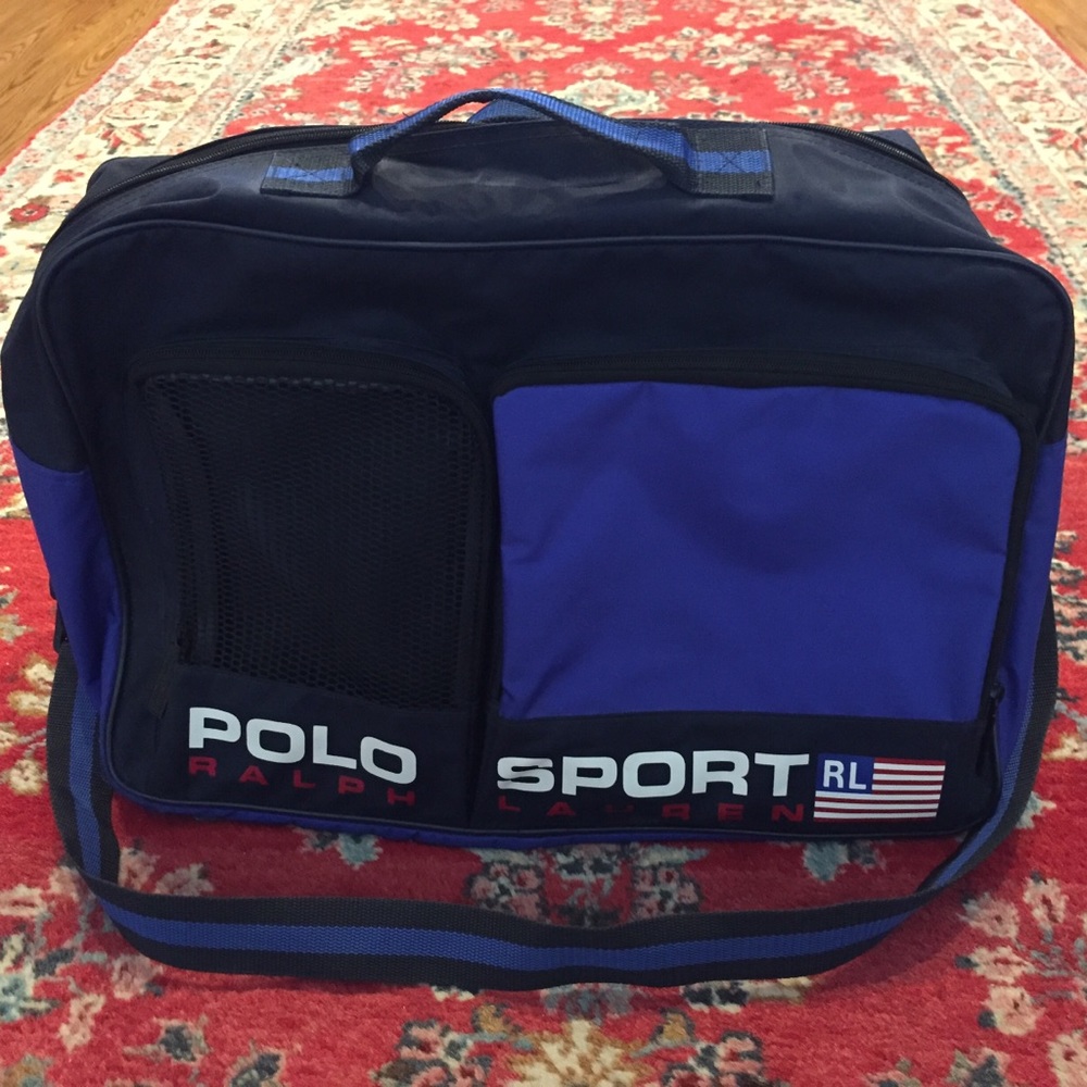Vintage Ralph Lauren Polo Sport Duffle/Weekend Bag - Picture 2 of 9